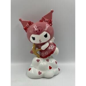 Kuromi Valentine Cupids Bow Ceramic Figurine Blue Sky Clayworks Hello Kitty